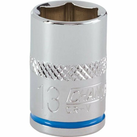 CHANNELLOCK 3/8 In. Drive 13 mm 6-Point Shallow Metric Socket 302714